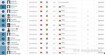 爆料中国球员名单最新,实力新星崛起，备战国际大赛